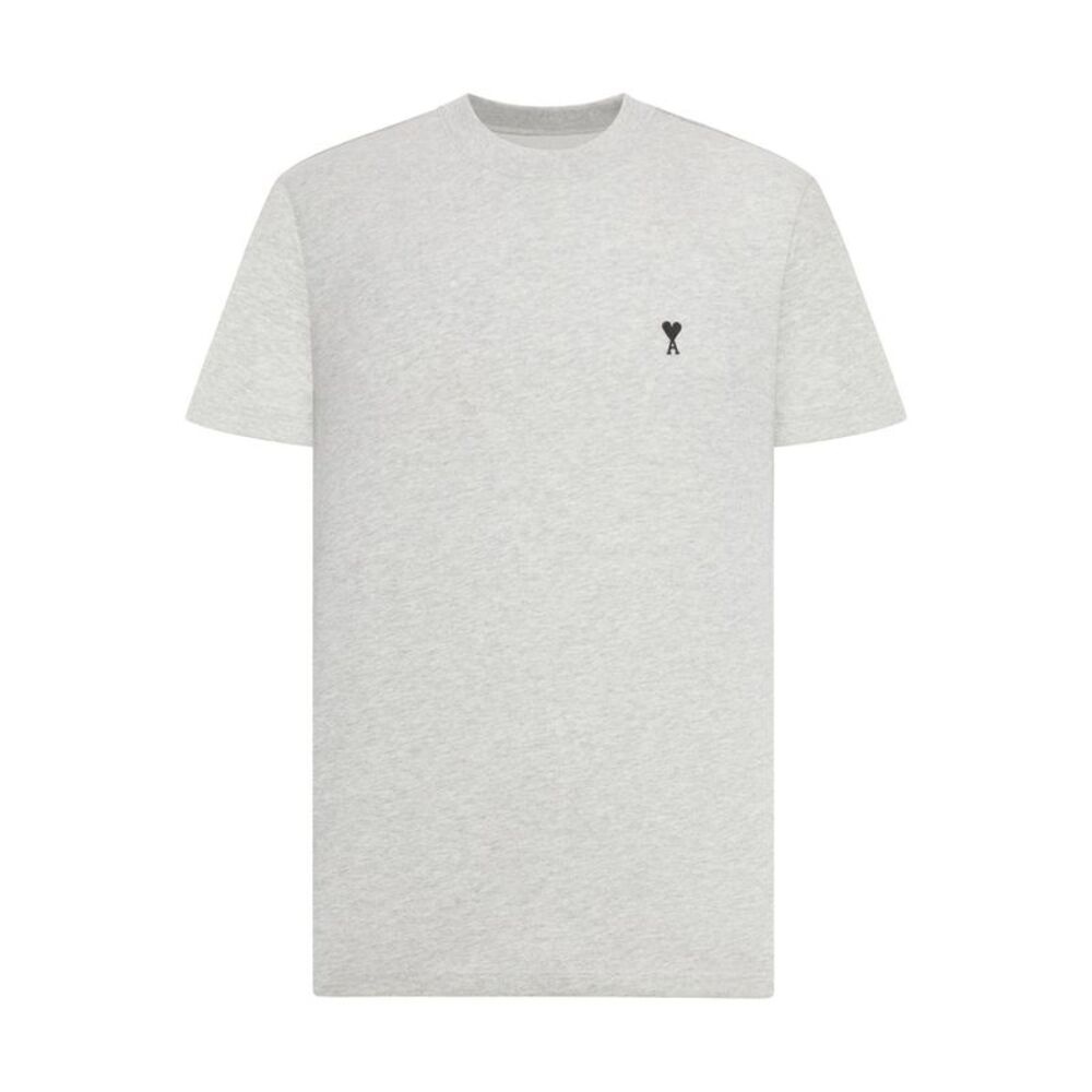 Ami Paris Men Ami De Coeur T-Shirt In Organic Cotton Jersey